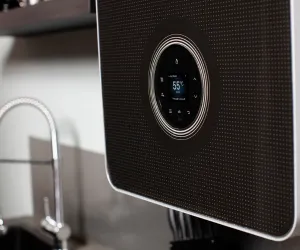 Modern Black Boiler